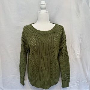 Green sweater